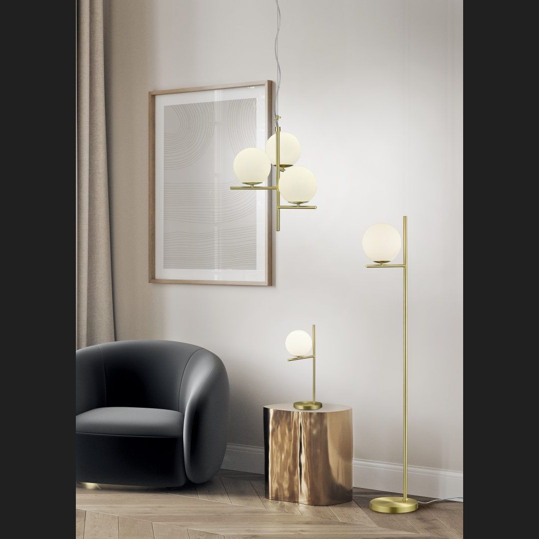 Pure  - Floor lamp - White - Trio