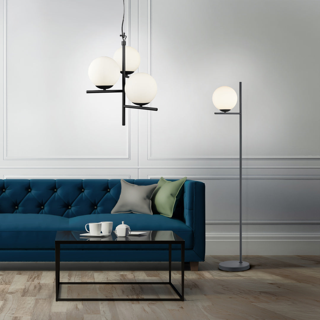 Pure  - Floor lamp - White - Trio