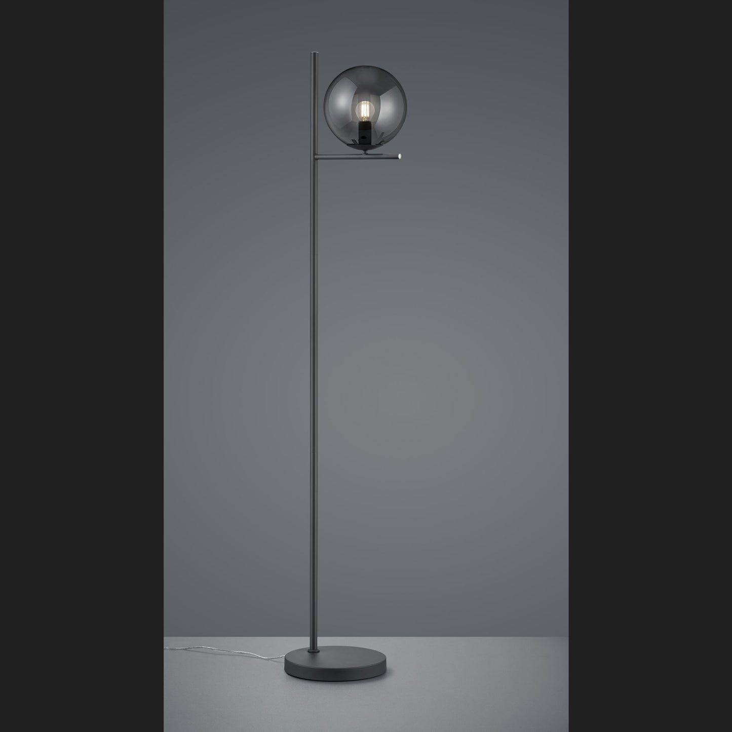 Pure  - Floor lamp - Smoke - Trio