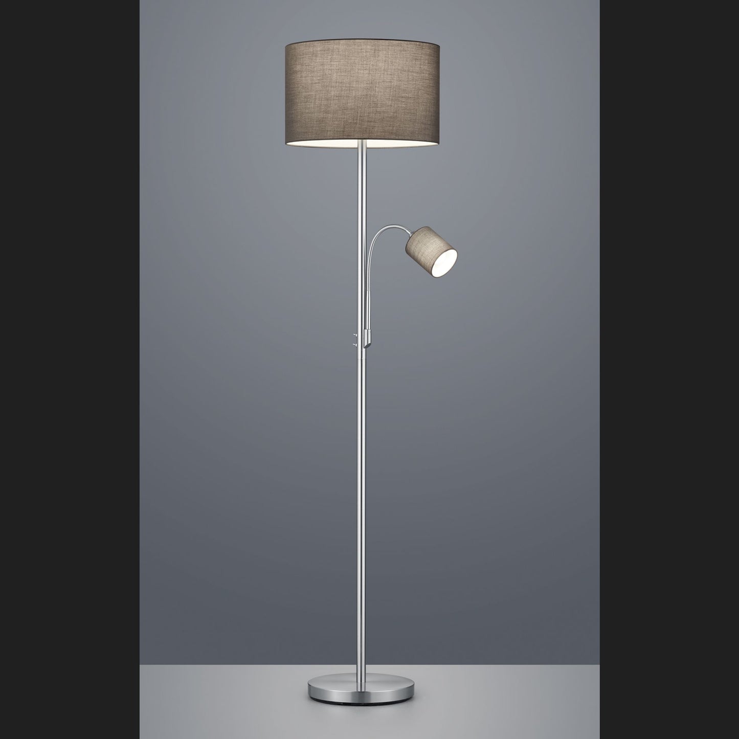 Hotel  - Floor lamp - Grey - Trio