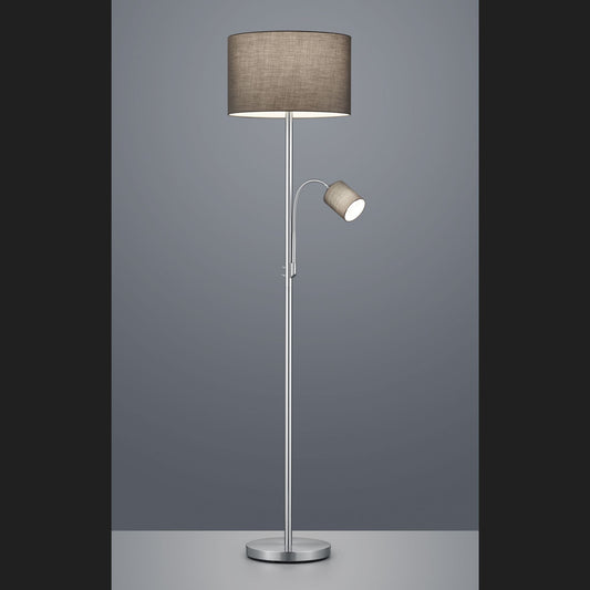 Hotel  - Floor lamp - Grey - Trio