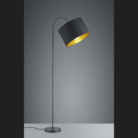 Hostel  - Floor lamp - Black Matt - Trio
