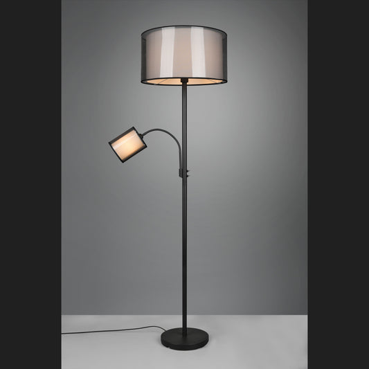Burton  - Floor lamp - White - Trio