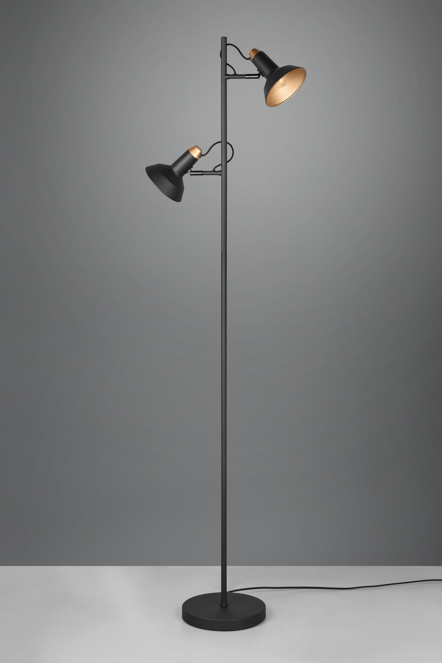 Roxie  - Floor lamp - Black Matt - Trio
