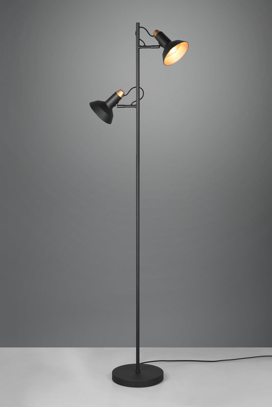 Roxie  - Floor lamp - Black Matt - Trio