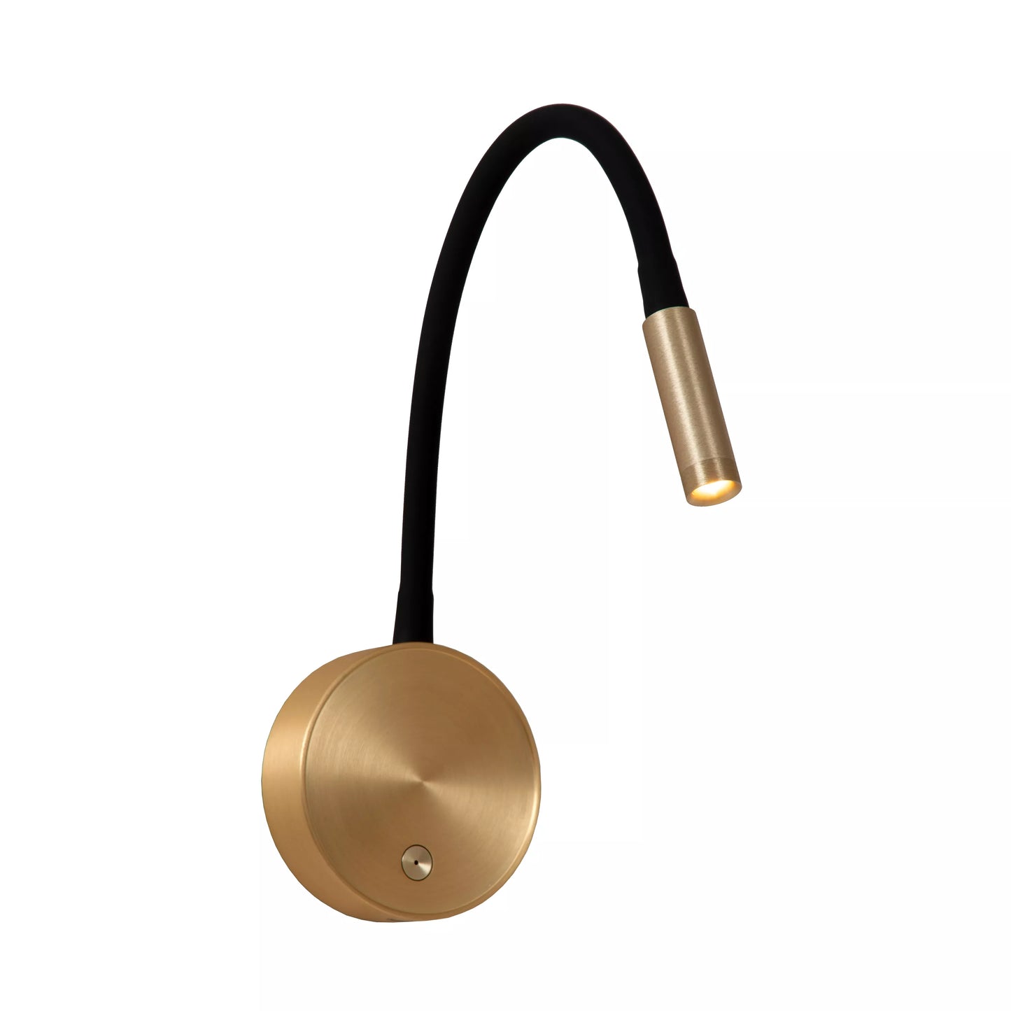 Lucide ASJA - Rechargeable Wall spotlight / Wall light - Battery pack- LED 3 StepDim - 1x3W 2700K - Matt Gold / Brass | Premium