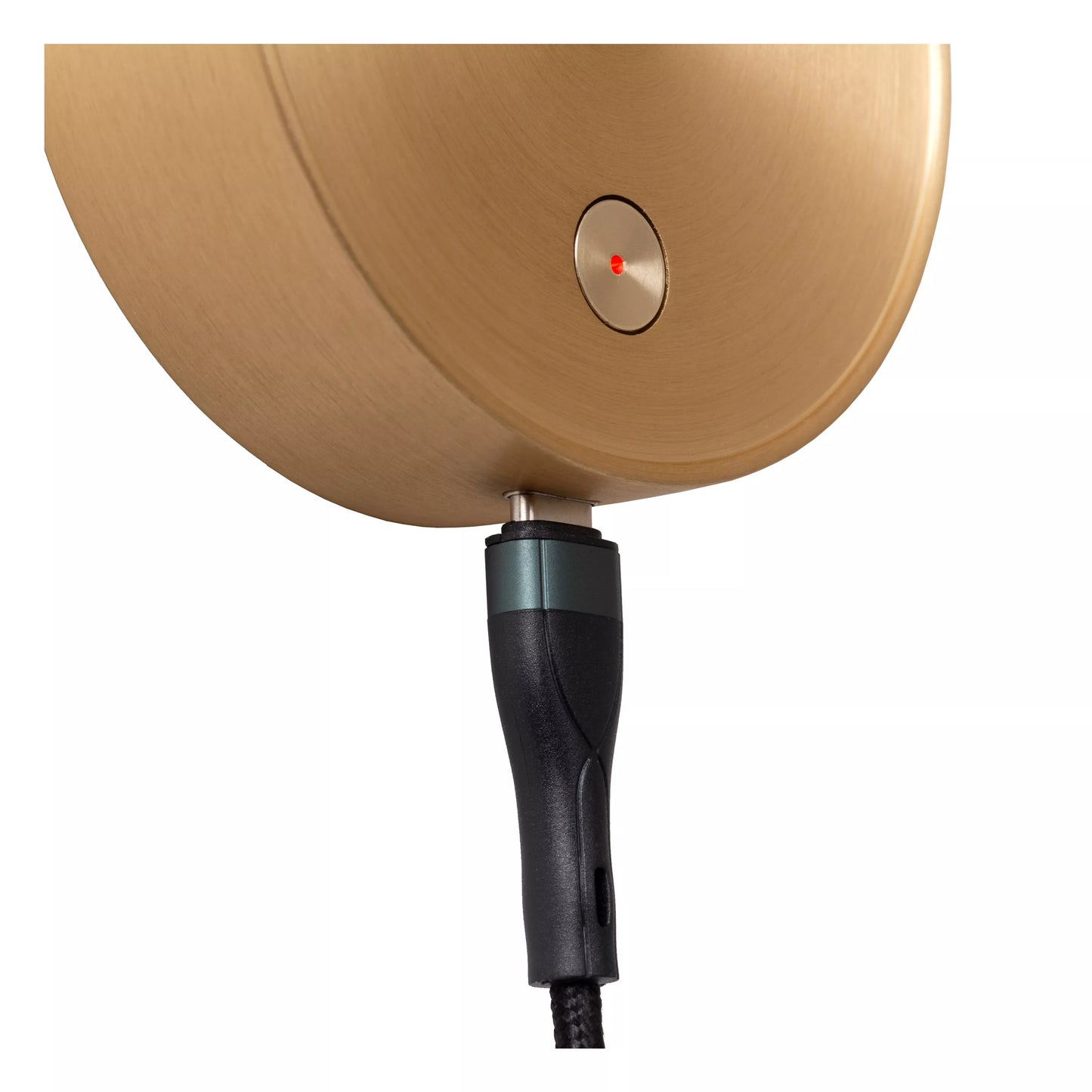 Lucide ASJA - Rechargeable Wall spotlight / Wall light - Battery pack- LED 3 StepDim - 1x3W 2700K - Matt Gold / Brass | Premium