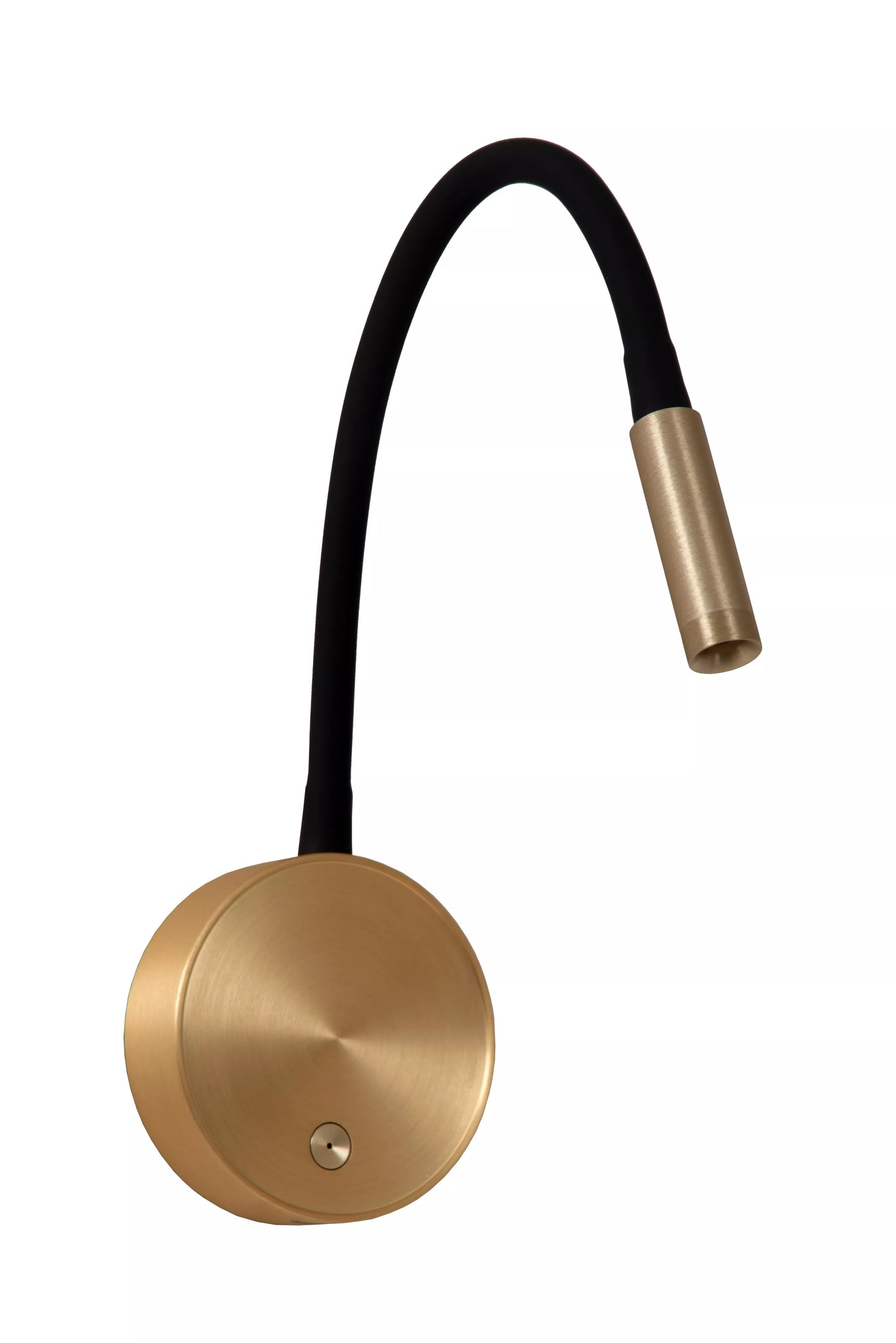 Lucide ASJA - Rechargeable Wall spotlight / Wall light - Battery pack- LED 3 StepDim - 1x3W 2700K - Matt Gold / Brass | Premium