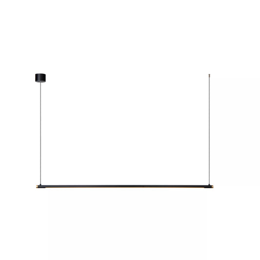 Lucide MARNIK - Pendant light - Ø 2,5 cm - LED Dim. - CCT - 1x22W 2700K/4000K - Hand Wave Sensor - Black | Premium