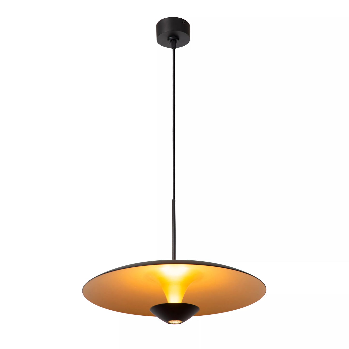 Lucide KENNETH - Pendant light - Ø 40 cm - LED Dim. - 1x12W 2700K - Black | Premium