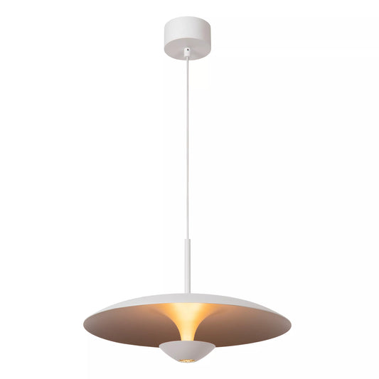 Lucide KENNETH - Pendant light - Ø 40 cm - LED Dim. - 1x12W 2700K - White | Premium