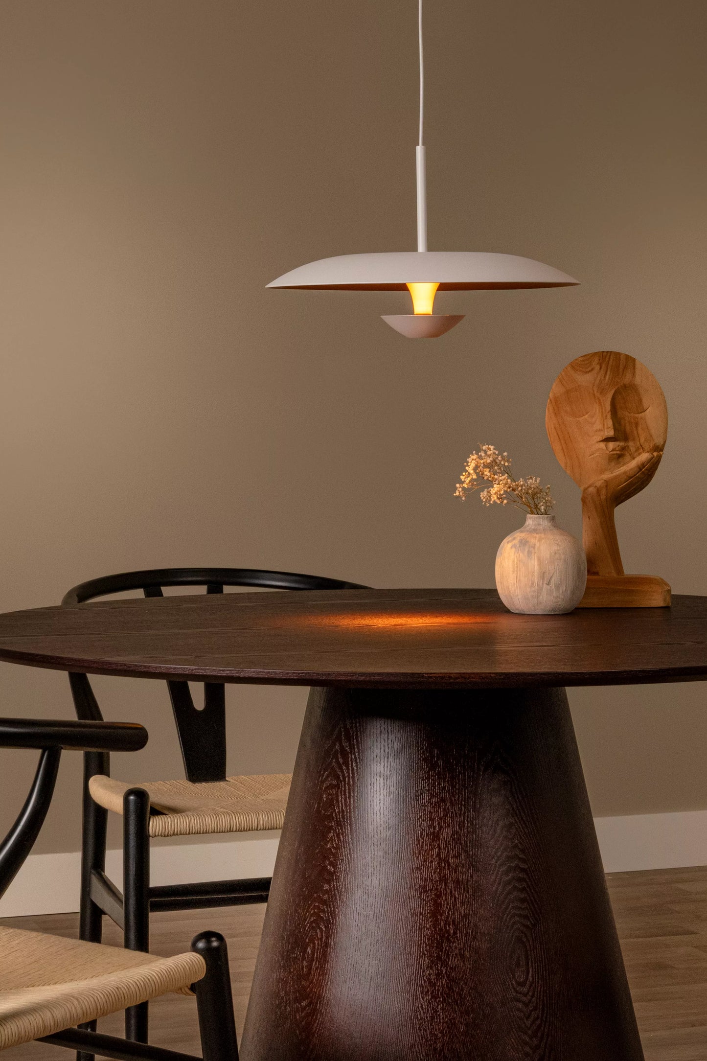 Lucide KENNETH - Pendant light - Ø 40 cm - LED Dim. - 1x12W 2700K - White | Premium