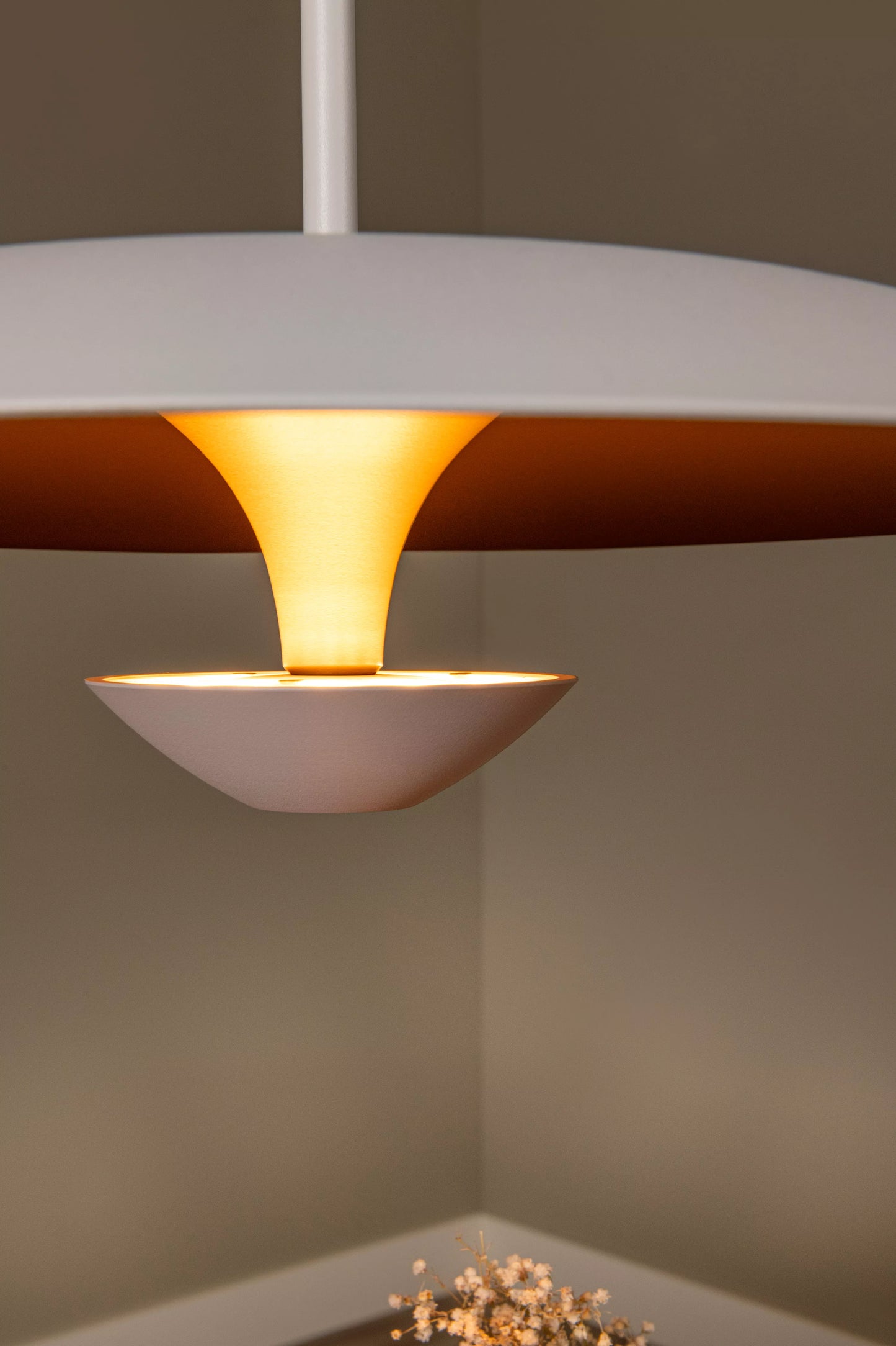 Lucide KENNETH - Pendant light - Ø 40 cm - LED Dim. - 1x12W 2700K - White | Premium