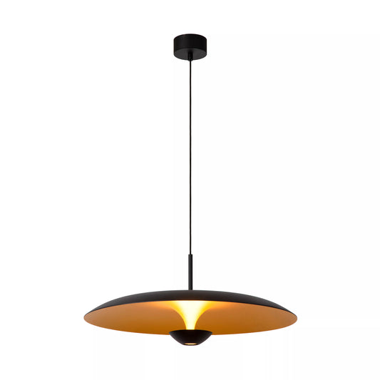 Lucide KENNETH - Pendant light - Ø 60 cm - LED Dim. - 1x12W 2700K - Black | Premium