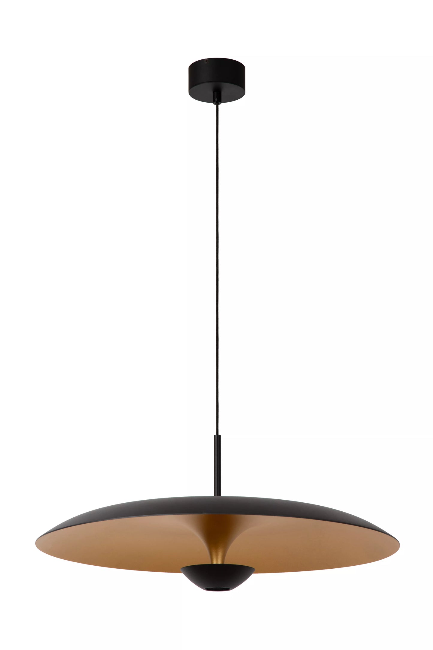Lucide KENNETH - Pendant light - Ø 60 cm - LED Dim. - 1x12W 2700K - Black | Premium