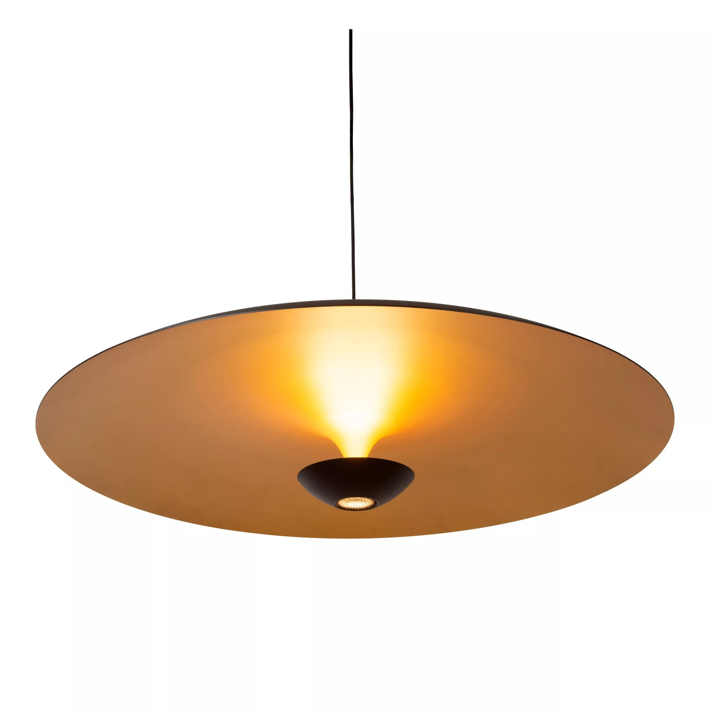 Lucide KENNETH - Pendant light - Ø 80 cm - LED Dim. - 1x22W 2700K - Black | Premium