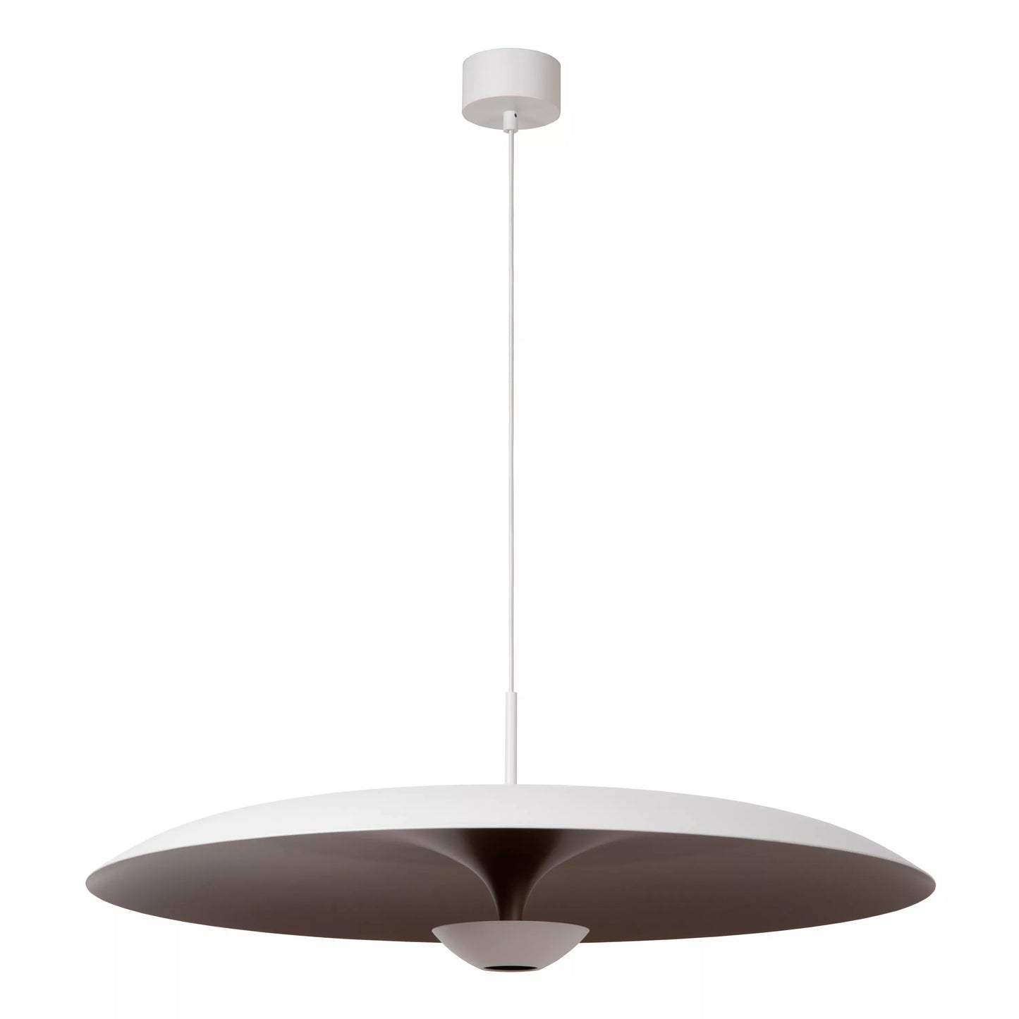 Lucide KENNETH - Pendant light - Ø 80 cm - LED Dim. - 1x22W 2700K - White | Premium