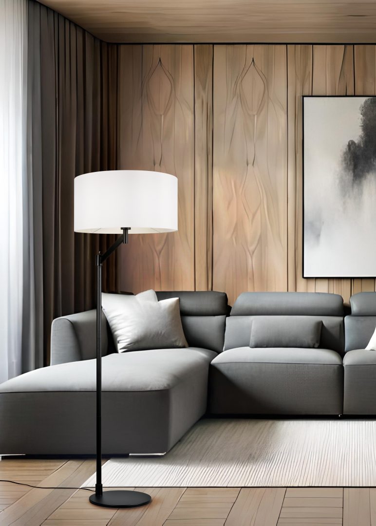 Cassio  - Floor lamp - White - Trio