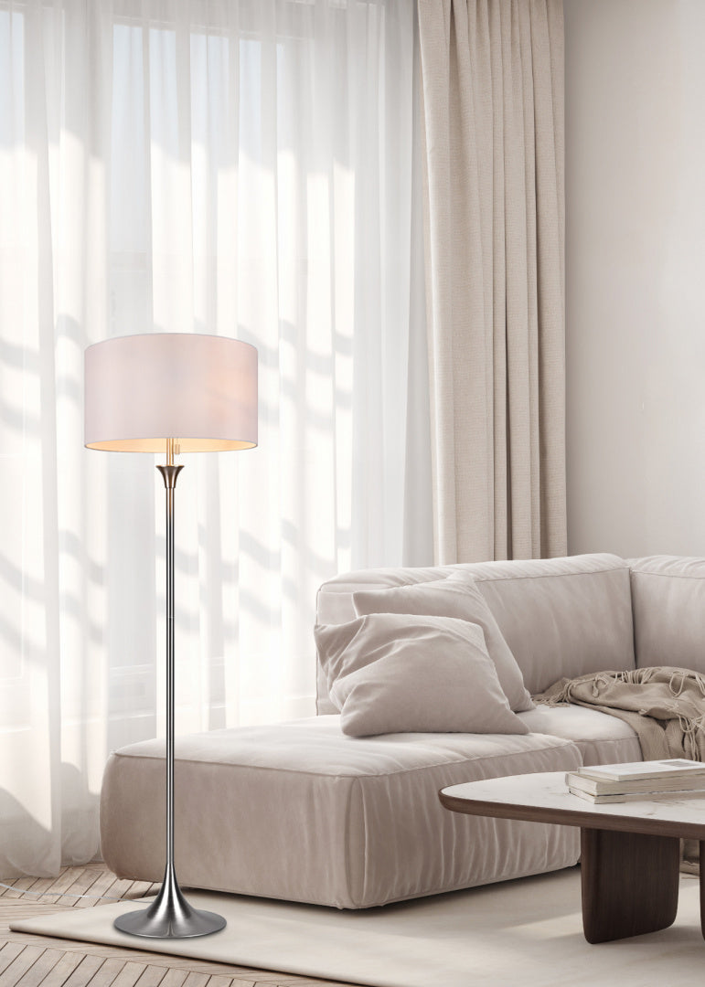 Sabia  - Floor lamp - White - Trio