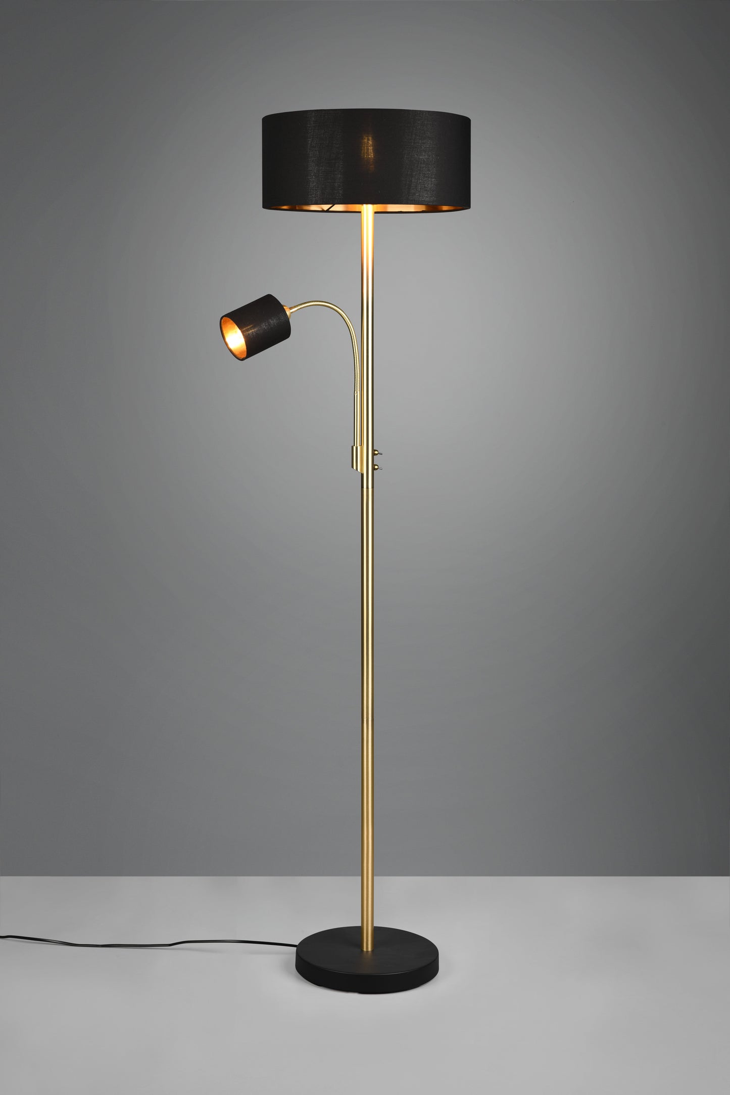 Motel  - Floor lamp - Brass Matt - Trio