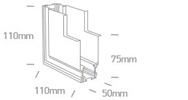 Magnetic Recessed Profiles MAXI