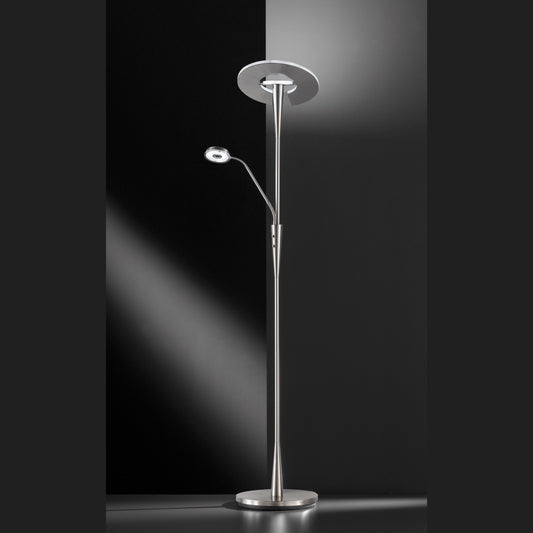 Quebec  - Floor lamp - Nickel Matt - Trio