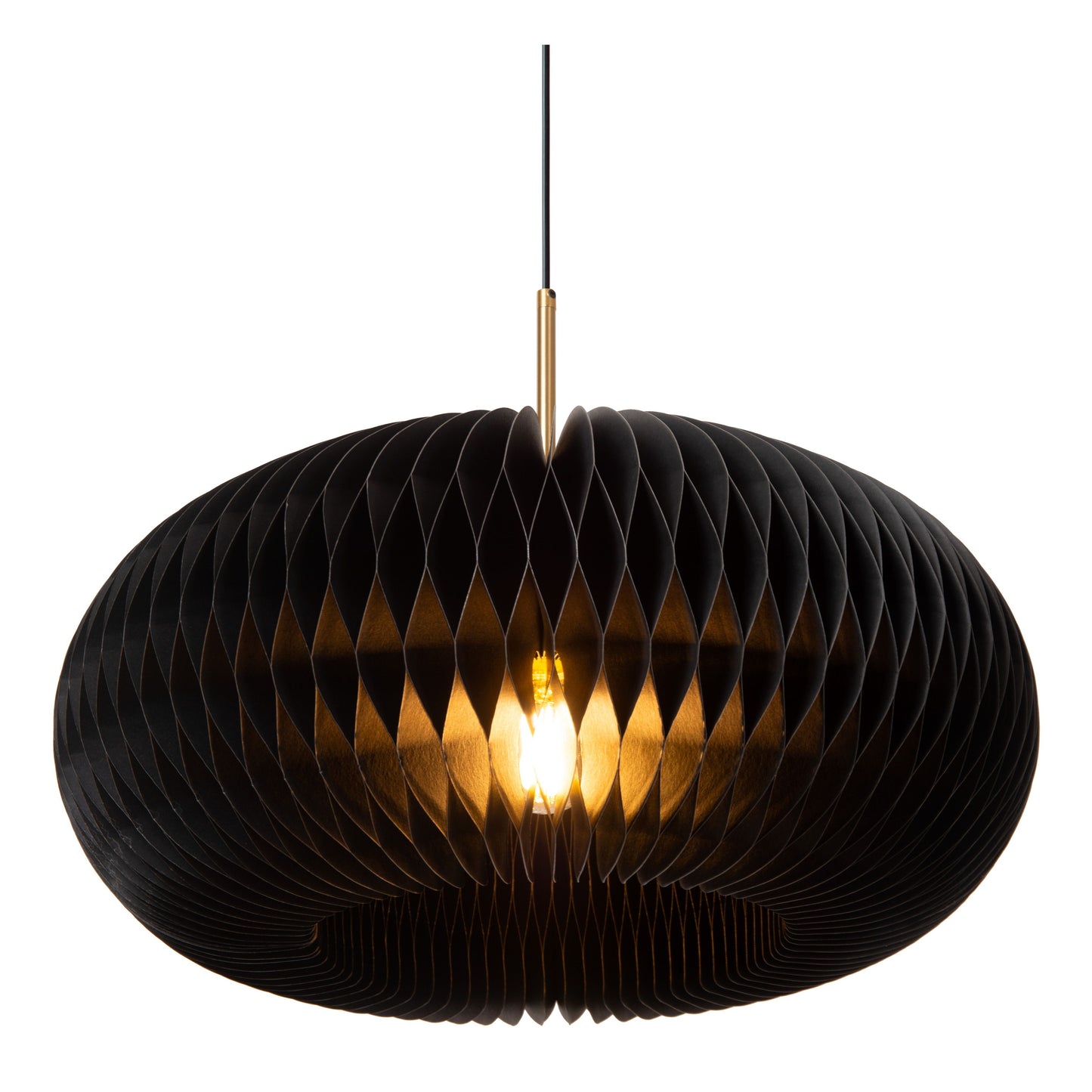 Lucide ARMONI - Pendant light - Ø 52 cm - 1xE27 - Black