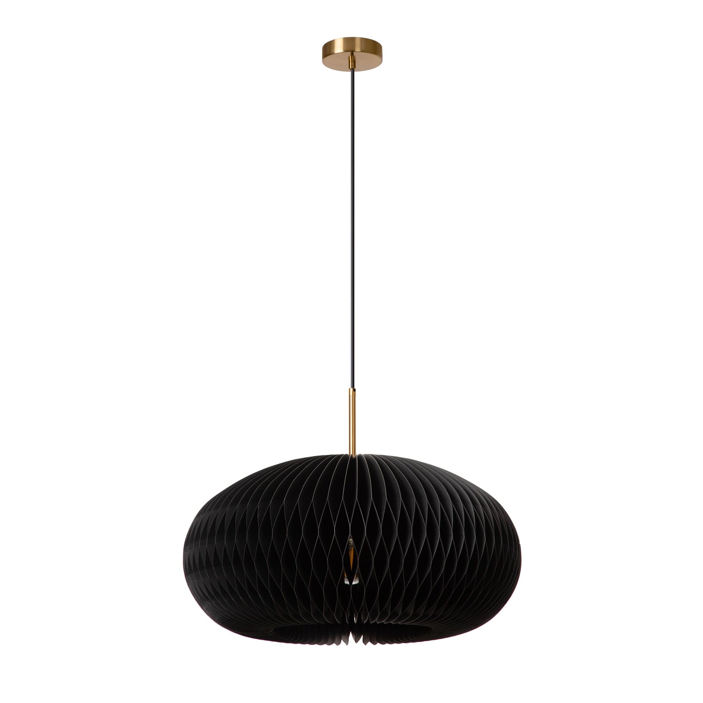 Lucide ARMONI - Pendant light - Ø 52 cm - 1xE27 - Black