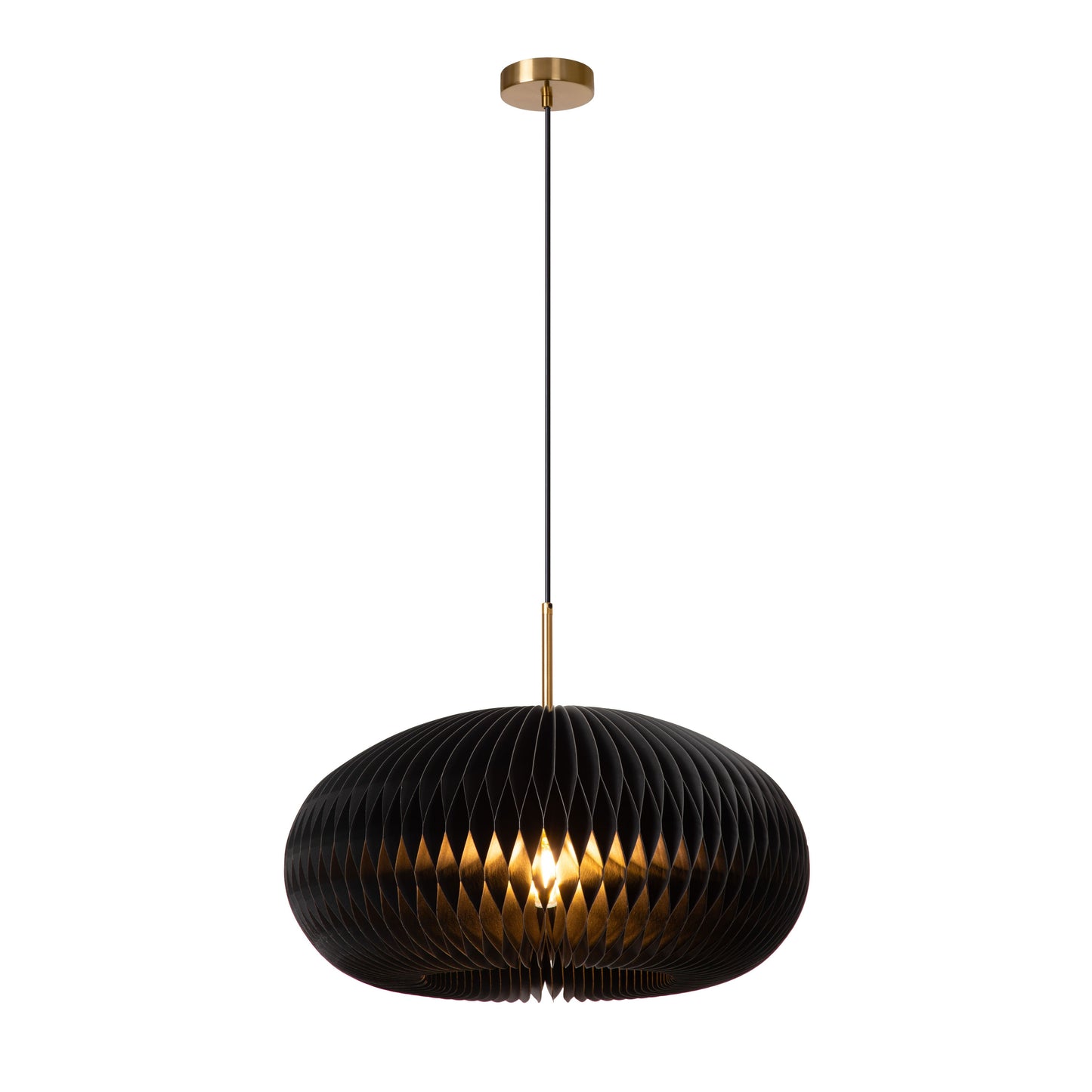 Lucide ARMONI - Pendant light - Ø 52 cm - 1xE27 - Black