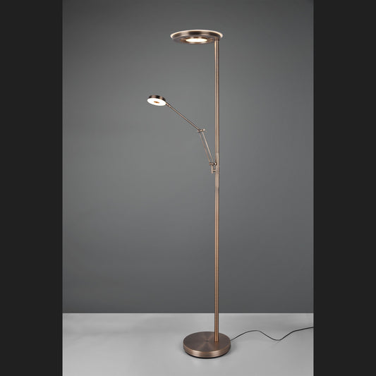 Barrie  - Floor lamp - Old Brass - Trio