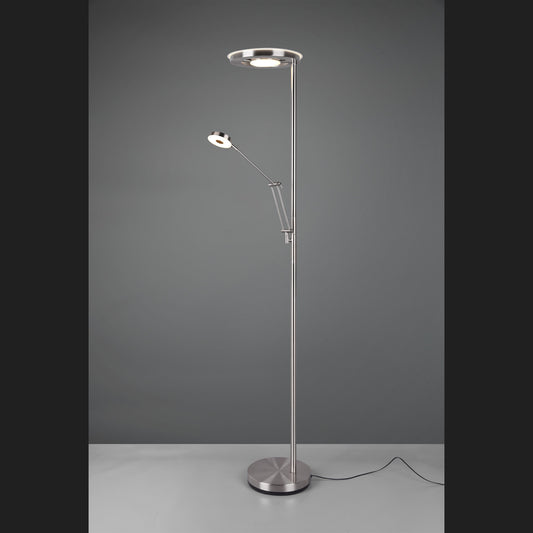 Barrie  - Floor lamp - Nickel Matt - Trio