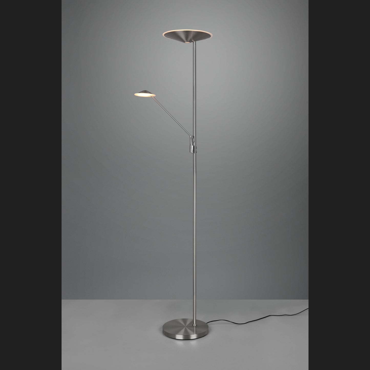 Brantford  - Floor lamp - Nickel Matt - Trio
