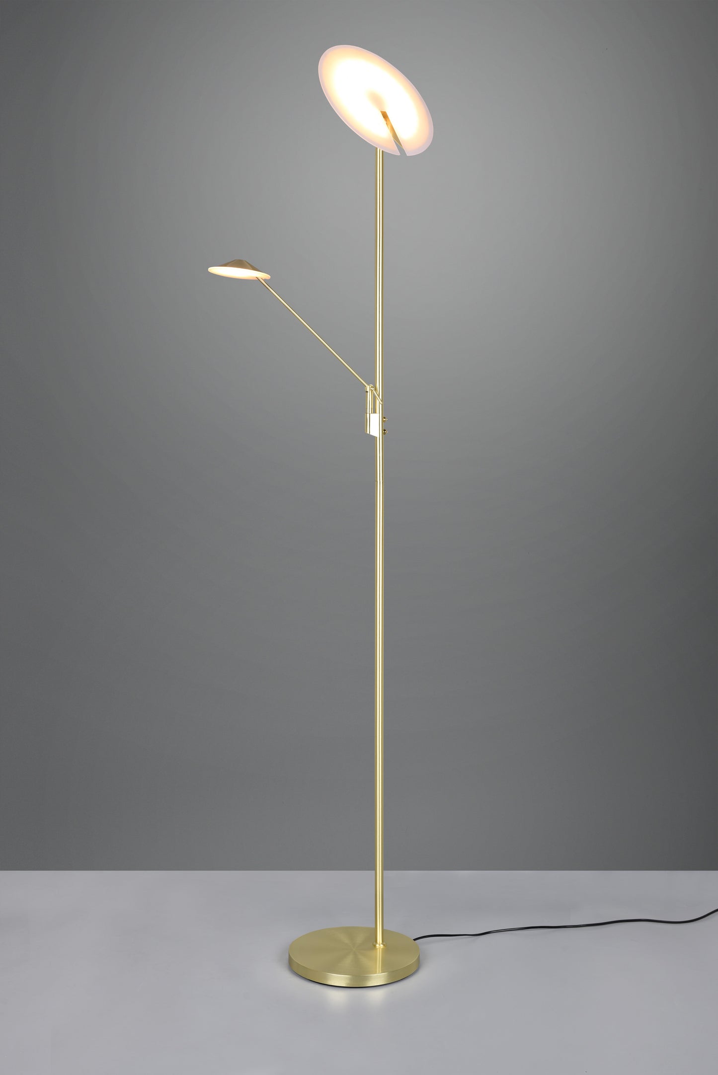 Brantford  - Floor lamp - Brass Matt - Trio