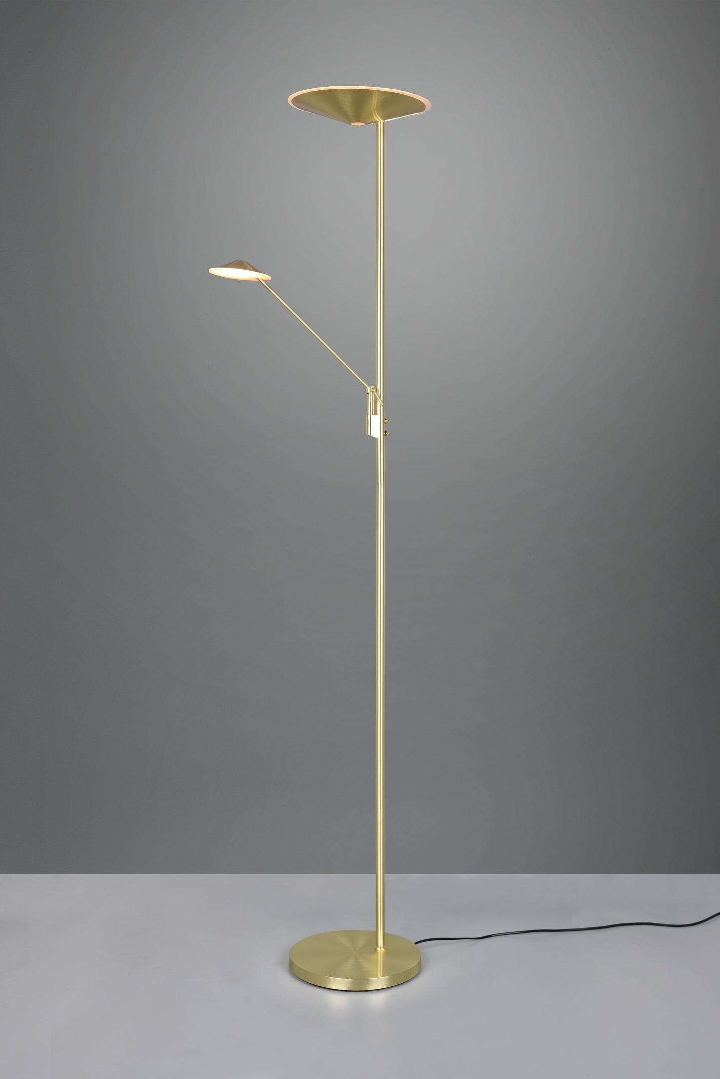 Brantford  - Floor lamp - Brass Matt - Trio