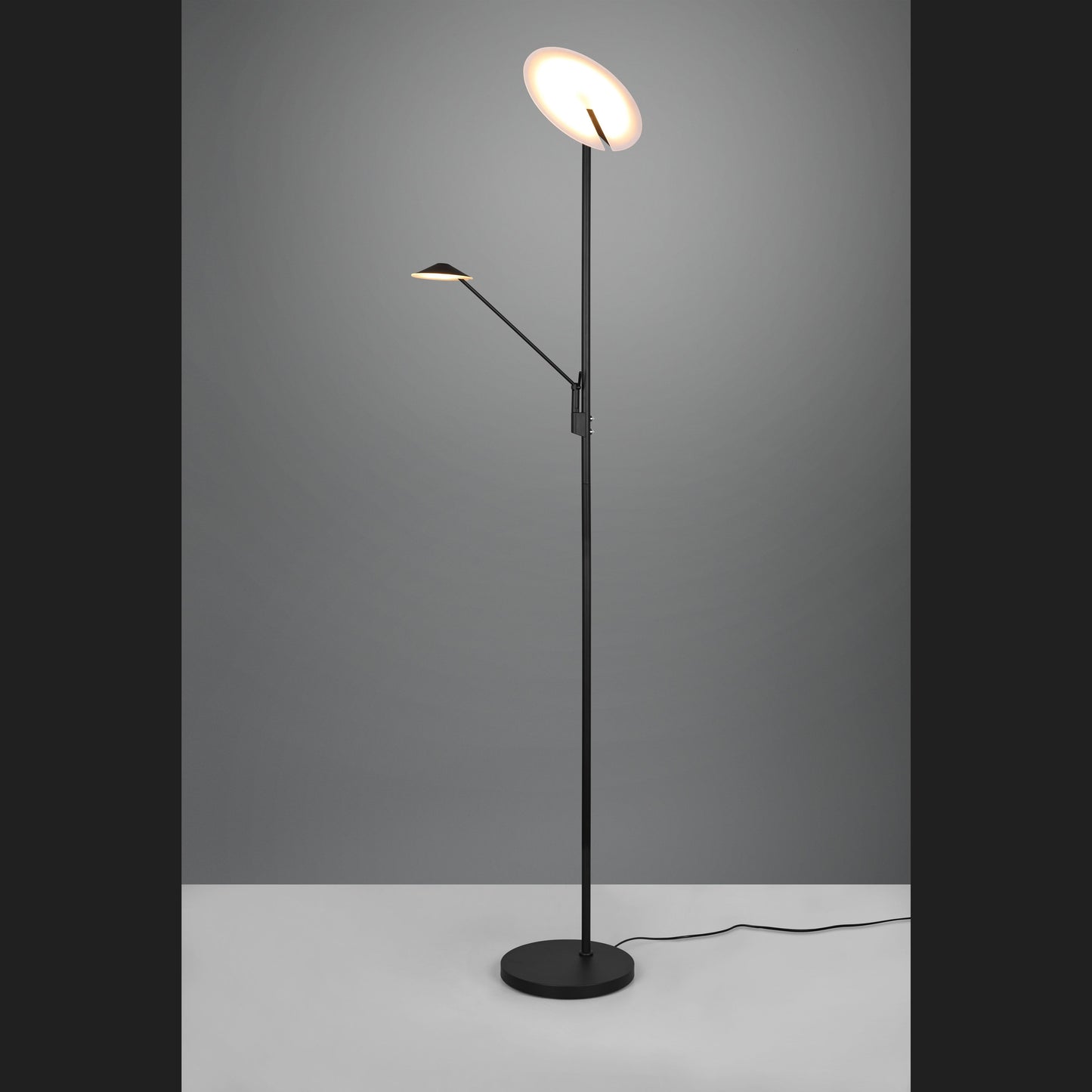 Brantford  - Floor lamp - Black Matt - Trio