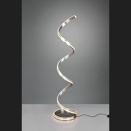 Nuria  - Floor lamp - Nickel Matt - Trio