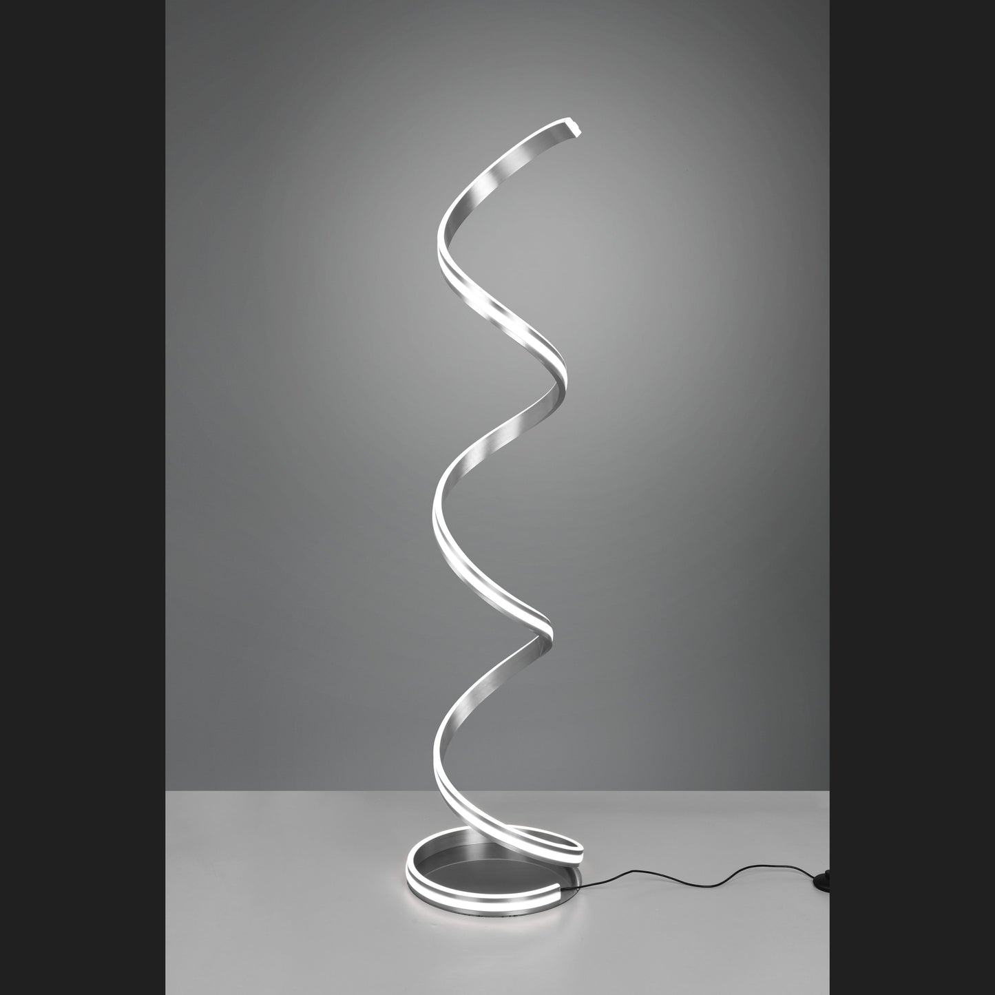 Nuria  - Floor lamp - Nickel Matt - Trio
