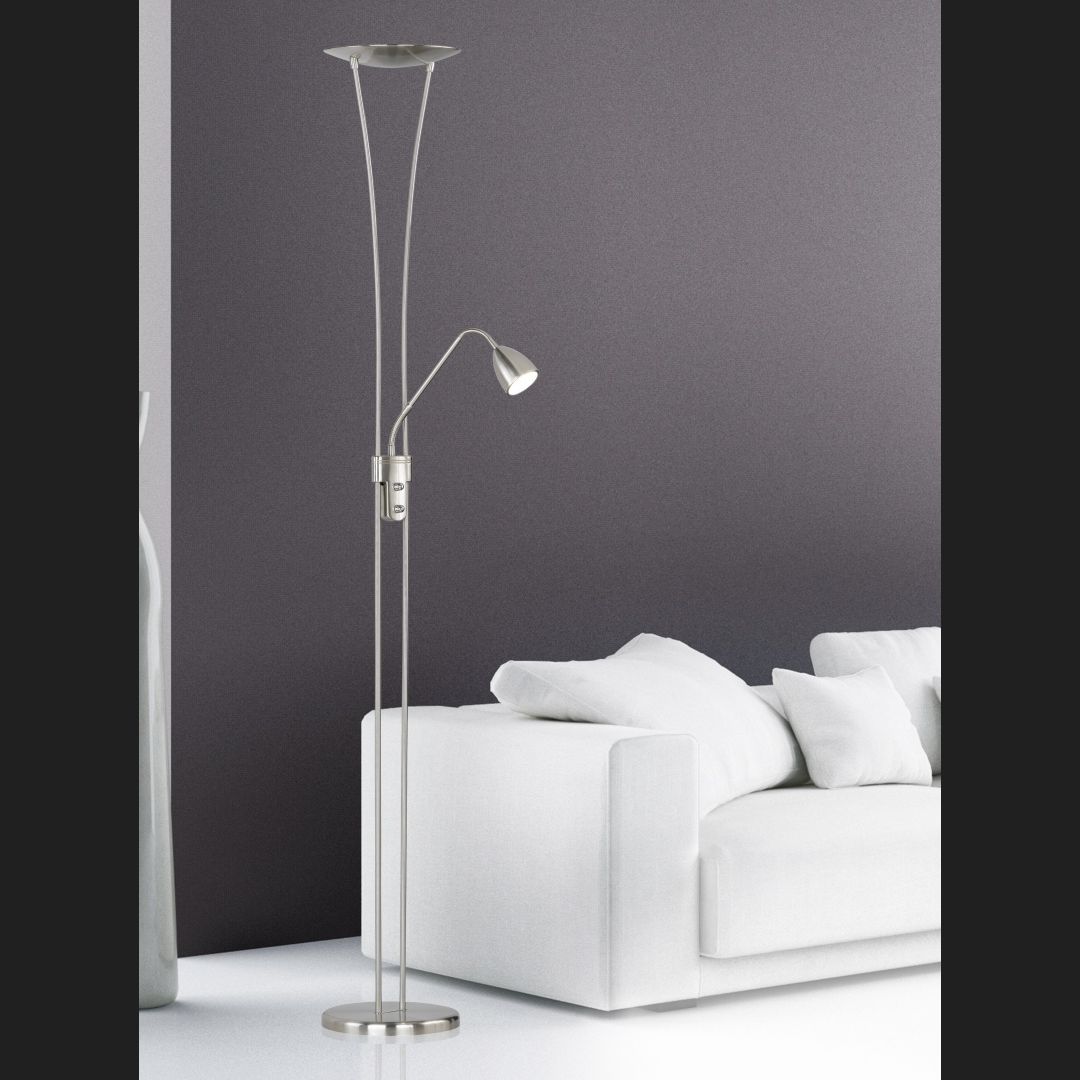 Arizona  - Floor lamp - Nickel Matt - Trio