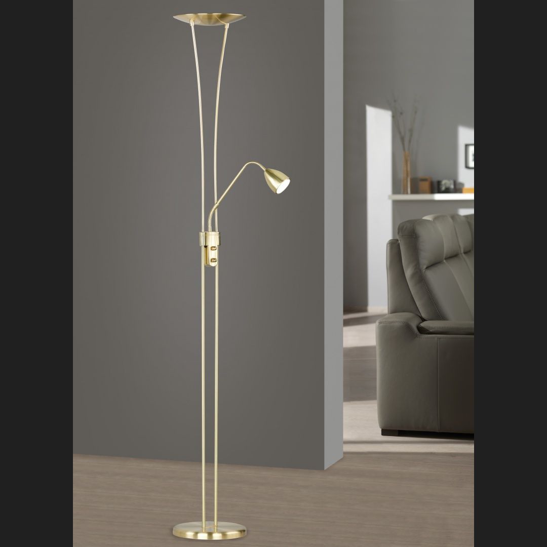 Arizona  - Floor lamp - Brass Matt - Trio