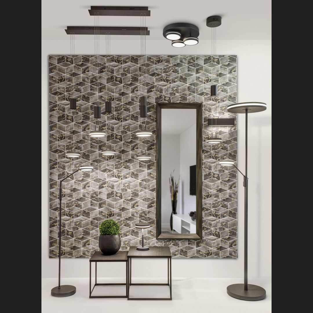 Franklin  - Floor lamp - Anthracite - Trio
