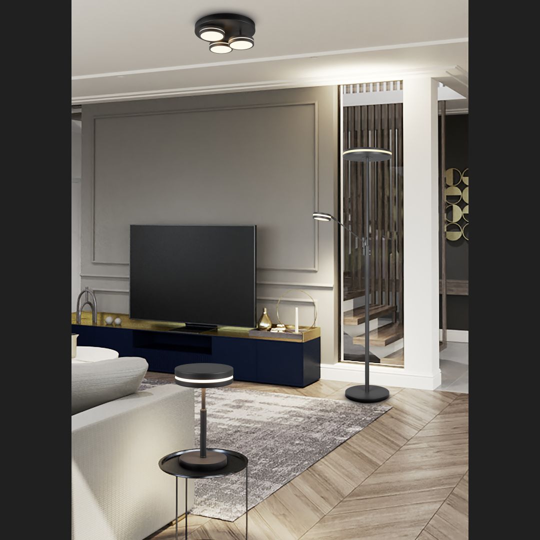 Franklin  - Floor lamp - Anthracite - Trio