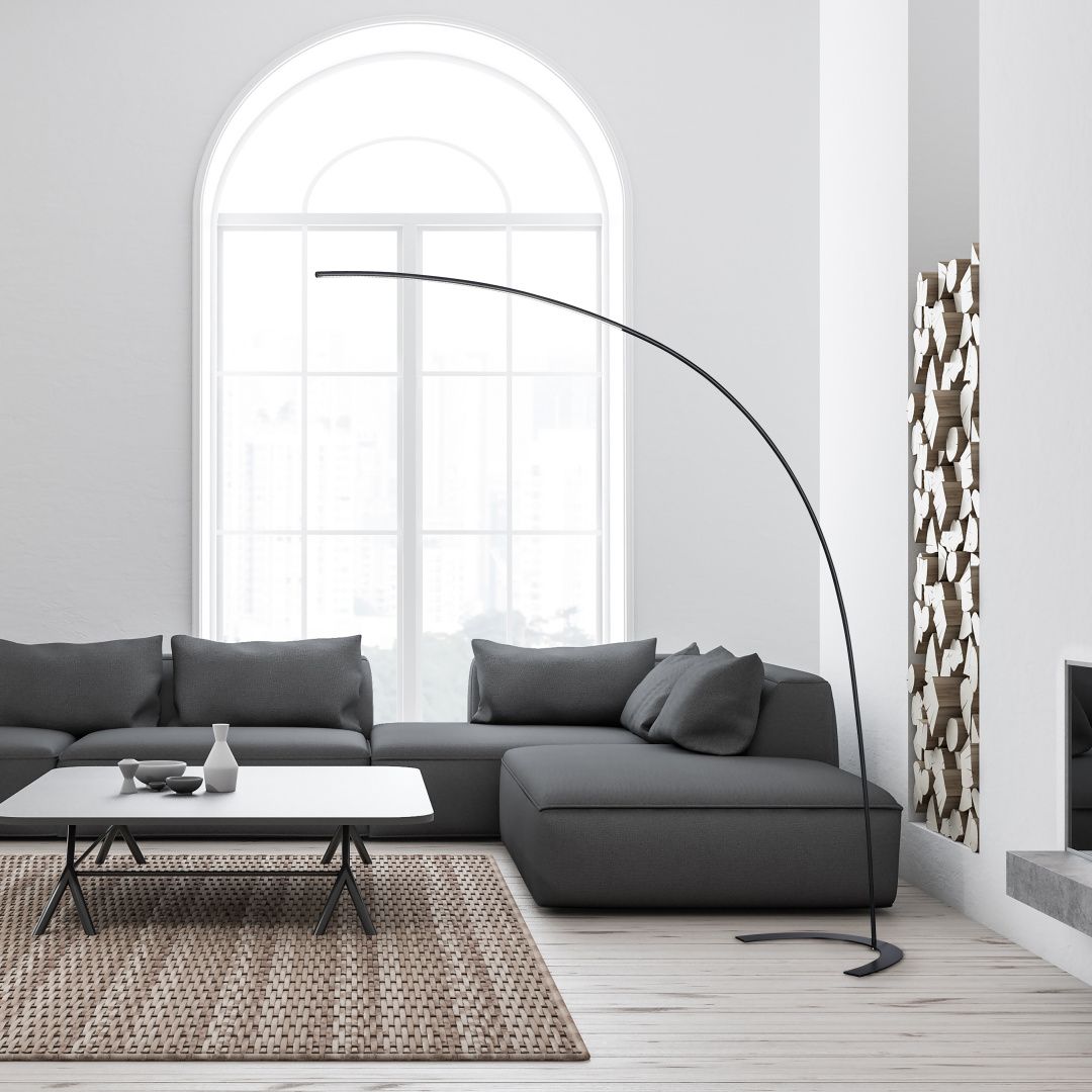 Shanghai  - Floor lamp - Black - Trio
