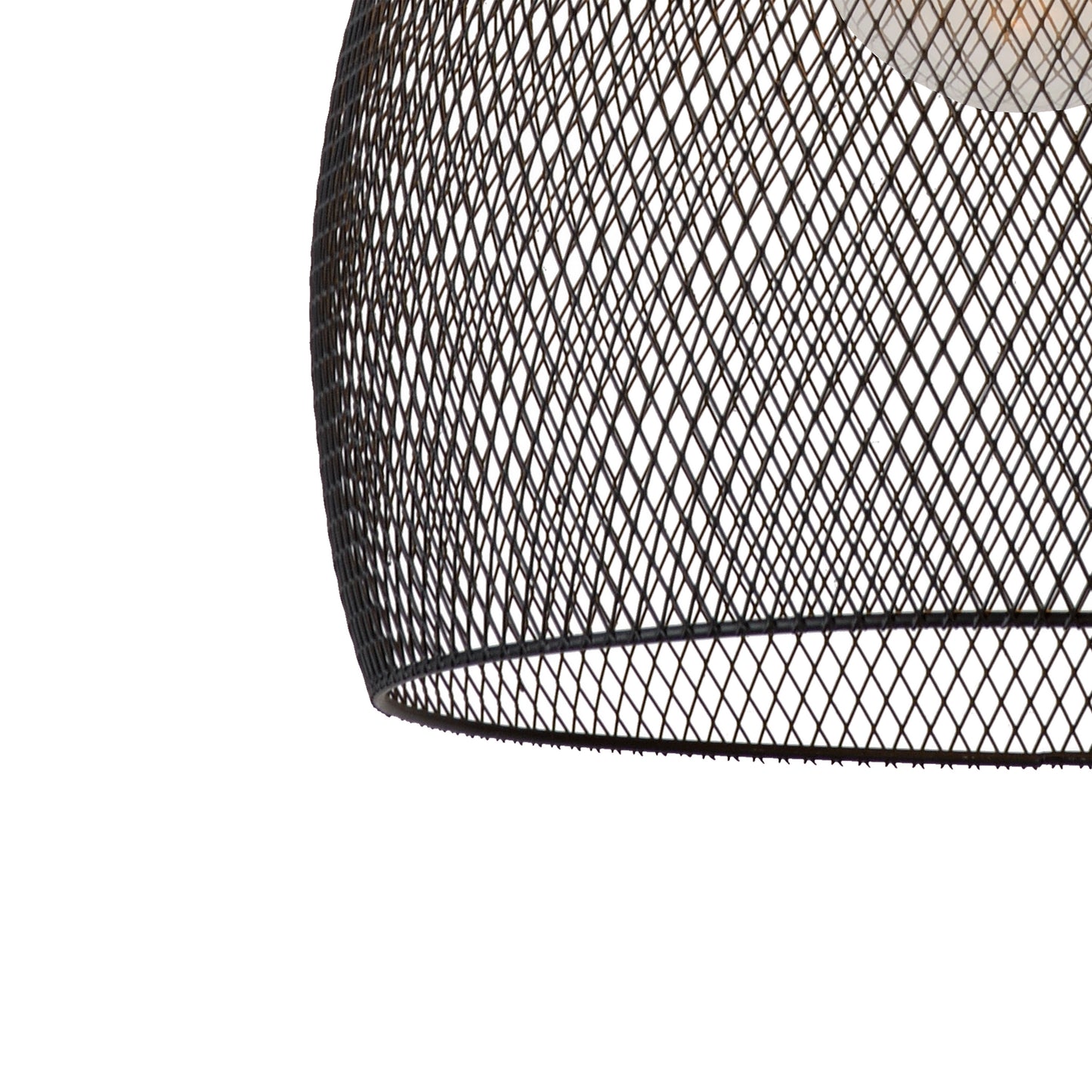 Lucide MESH - Pendant light - Ø 28 cm - 1xE27 - Black