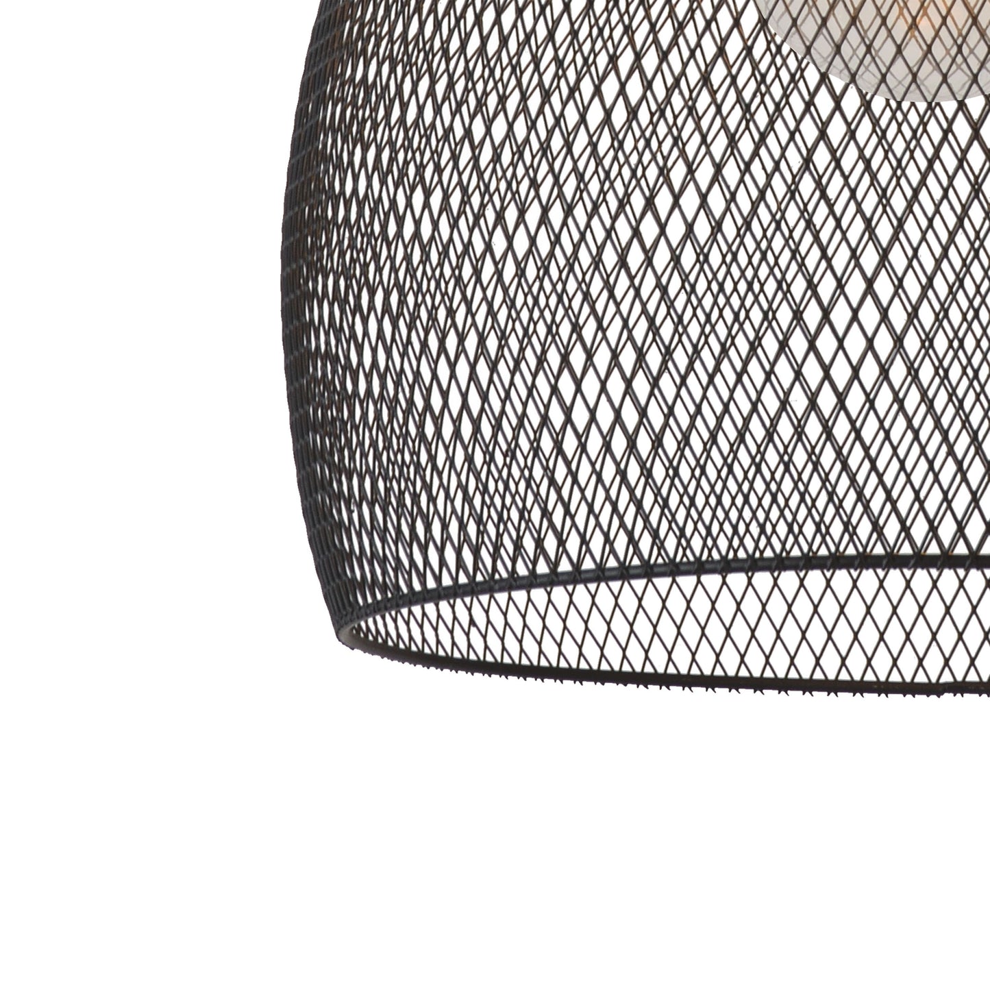 Lucide MESH - Pendant light - Ø 28 cm - 1xE27 - Black