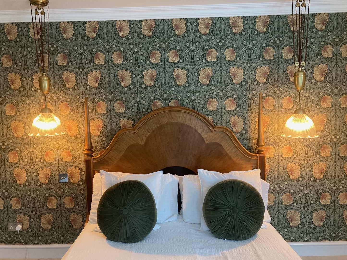 Soho Lighting D'Arblay Brass Scalloped Dome Rise and Fall Adjustable Pendant Light