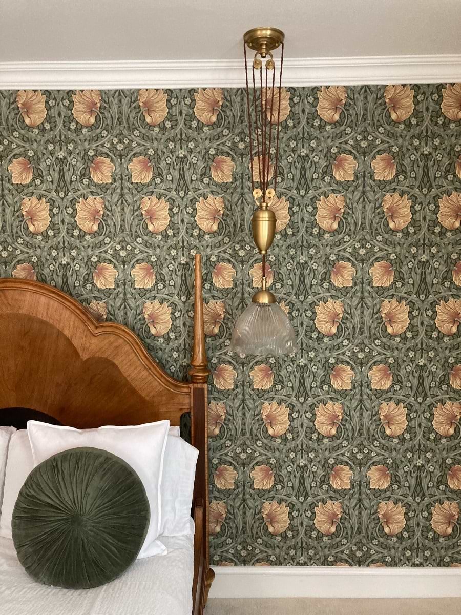 Soho Lighting D'Arblay Brass Scalloped Dome Rise and Fall Adjustable Pendant Light