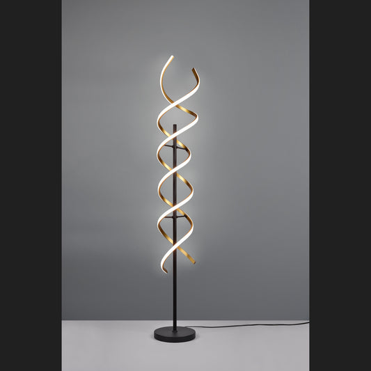 Sequence  - Floor lamp - Brass Matt - Trio