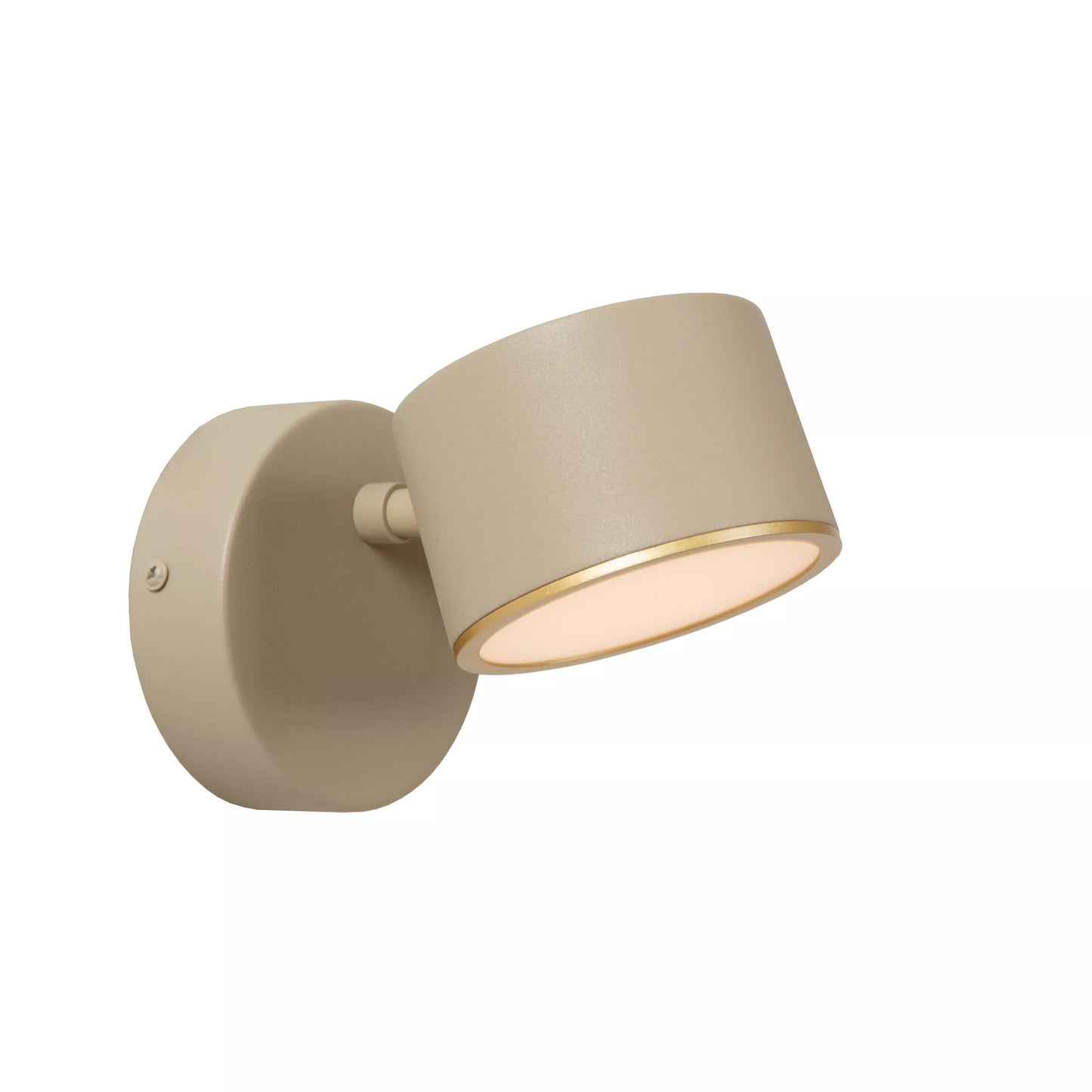Lucide GIAN - Wall light - LED Dim. - 1x9W 2700K - Taupe