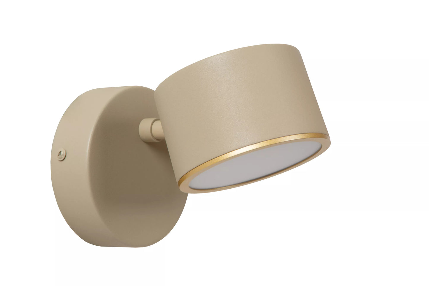 Lucide GIAN - Wall light - LED Dim. - 1x9W 2700K - Taupe
