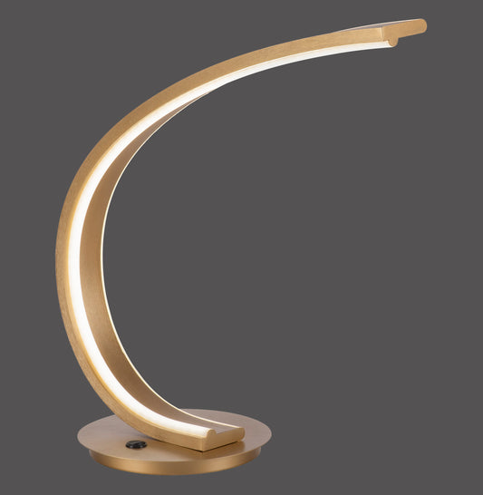 Q-Vito - Table Lamp - Brass Matt - By Paul Neuhaus - (4425-60)